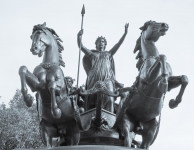 Statue of Boudica in London