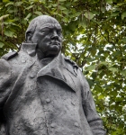 Winston Churchill statue in London