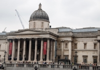 National Gallery in Trafalgar Square in London