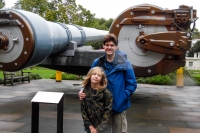 Kyle and Paul at the Imperial War Museum in London