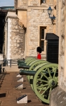 Guard at Waterloo Block / Crown Jewels Building at the Tower of London