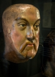 Henry VIII statue head at the Tower of London