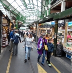 Paul and Suzanne at Borough Market in London