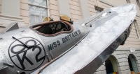 Miss Britain III at the National Maritime Museum in Greenwich