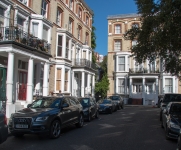 Street around our flat in London