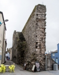 Town walls in Caernarfon