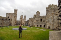 Kyle at Caernarfon Castle