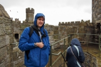 Paul at Caernarfon Castle