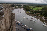 View from Caernarfon Castle