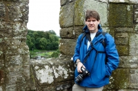 Paul at Caernarfon Castle