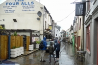 Suzanne, Kyle, and Paul in Caernarfon