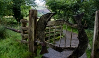 Hiking along the Aberglaslyn Gorge