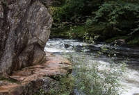 Hiking along the Aberglaslyn Gorge