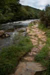 Hiking along the Aberglaslyn Gorge