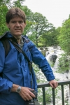 Paul at Swallow Falls in Betws-y-Coed