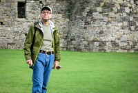 Peter at Beaumaris Castle