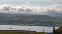 View from Beaumaris Castle