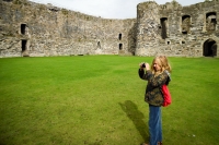 Kyle at Beaumaris Castle