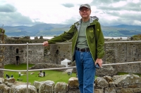 Peter at Beaumaris Castle