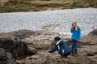 Kyle and Suzanne at Penmon Point