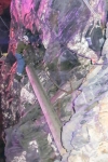 Peter at Zipworld Caverns at Llechwald Slate Caverns