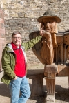 Peter at Conwy Castle