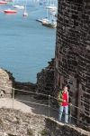Peter at Conwy Castle