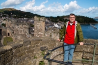 Peter at Conwy Castle