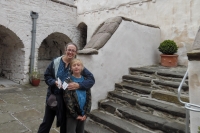 Suzanne and Kyle at Plas Mawr in Conwy