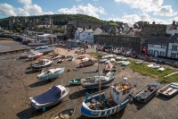 From town walls in Conwy