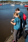 Kyle crabbing in Conwy