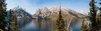 At Jenny Lake Overlook in Grand Teton National Park