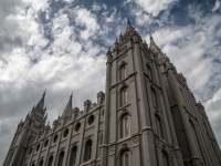 Morman Temple in Salt Lake City