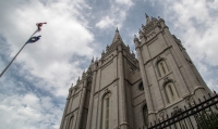 Morman Temple in Salt Lake City