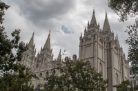 Morman Temple in Salt Lake City