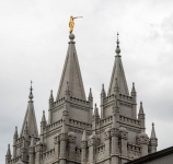 Morman Temple in Salt Lake City