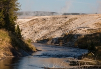 Upper Geyser Basin in Yellowstone