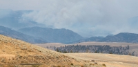 Near Mt Washburn In Yellowstone