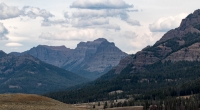 In Lamar Valley in Yellowstone