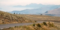 Near Mount Washburn in Yellowstone