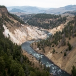 Calcite Springs In Yellowstone