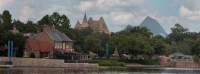 View of UK and Canada at Epcot