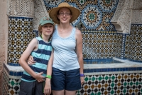 Kyle and Suzanne in Morocco at Epcot