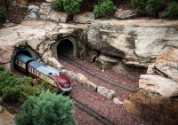 Model train in Germany at Epcot