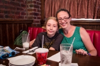 Kyle and Suzanne at Mama Melrose's at Hollywood Studios