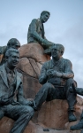 Cannery Row Monument in Monterey, California