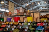 At Oxbow Market in Napa, California