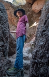 Kyle along the Bear Gulch Caves Trail in Pinnacles National Park
