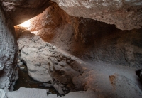 Along the Bear Gulch Caves Trail in Pinnacles National Park