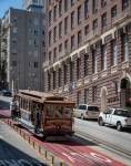 Cable Car in Chinatown, San Francisco